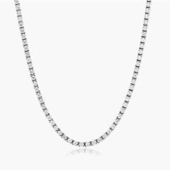 Tennis Eternity Necklace (Lab)