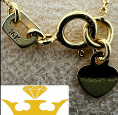 14K Solid Gold Evil Eye Pendant – Adjustable Chain, Handmade Protection Jewelry