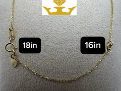 14K Solid Gold Evil Eye Pendant – Adjustable Chain, Handmade Protection Jewelry