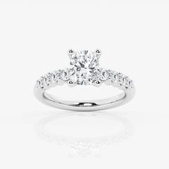 Cushion Engagement Ring (Lab)
