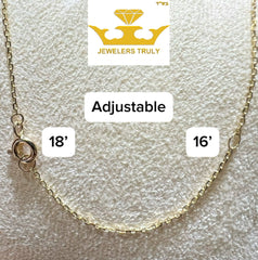 💖 14K Gold Lab Diamond Double Heart Necklace – A Symbol of Love 💖