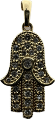 14K Gold Evil Eye Pendant – Lab Diamond Protection Charm ✨👁️💎