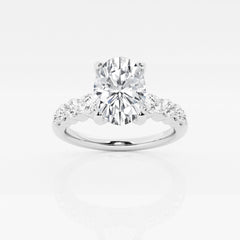 Oval Engagement Ring (Lab)