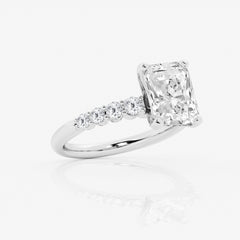 Radiant Engagement Ring (Lab)