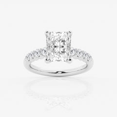 Radiant Engagement Ring (Lab)