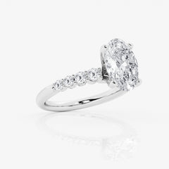 Oval Engagement Ring (Lab)