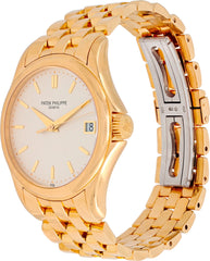 Patek Philippe Calatrava 18k Yellow Gold 37mm Automatic Watch Ref 8268