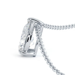 Pear Cut Diamond Pendant