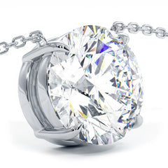 Solitaire Diamond Pendant