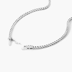 Tennis Eternity Necklace (Lab)